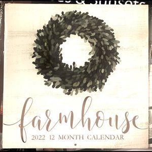 Farmhouse 2022 wall calendar